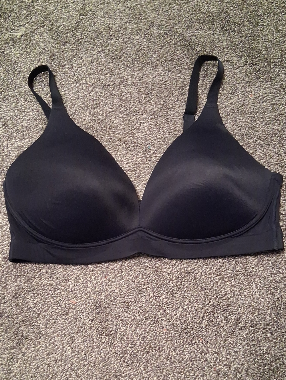 Soma Black Seamless Wireless T-Shirt Bra